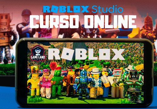 Curso online de creación de videojuegos en roblox studio